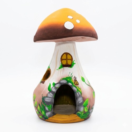 Balsa Mushroom House - 12"