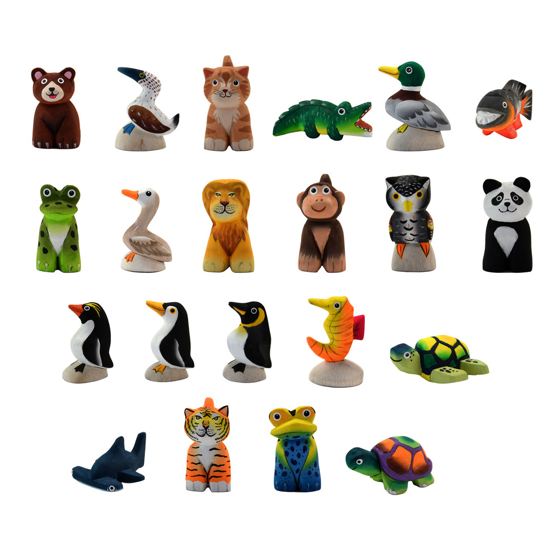Balsa Figurines - 8cm
