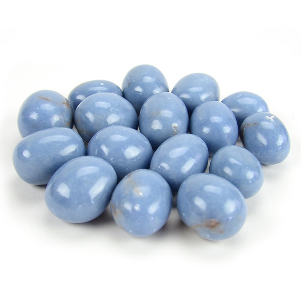 Tumbled Angelite (lb.)