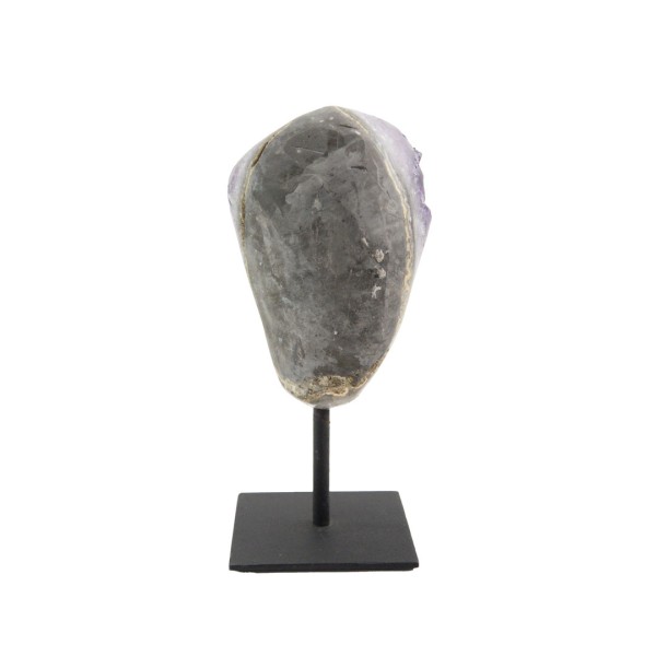 Natural Druzy Amethyst With Stand 5x7 cm