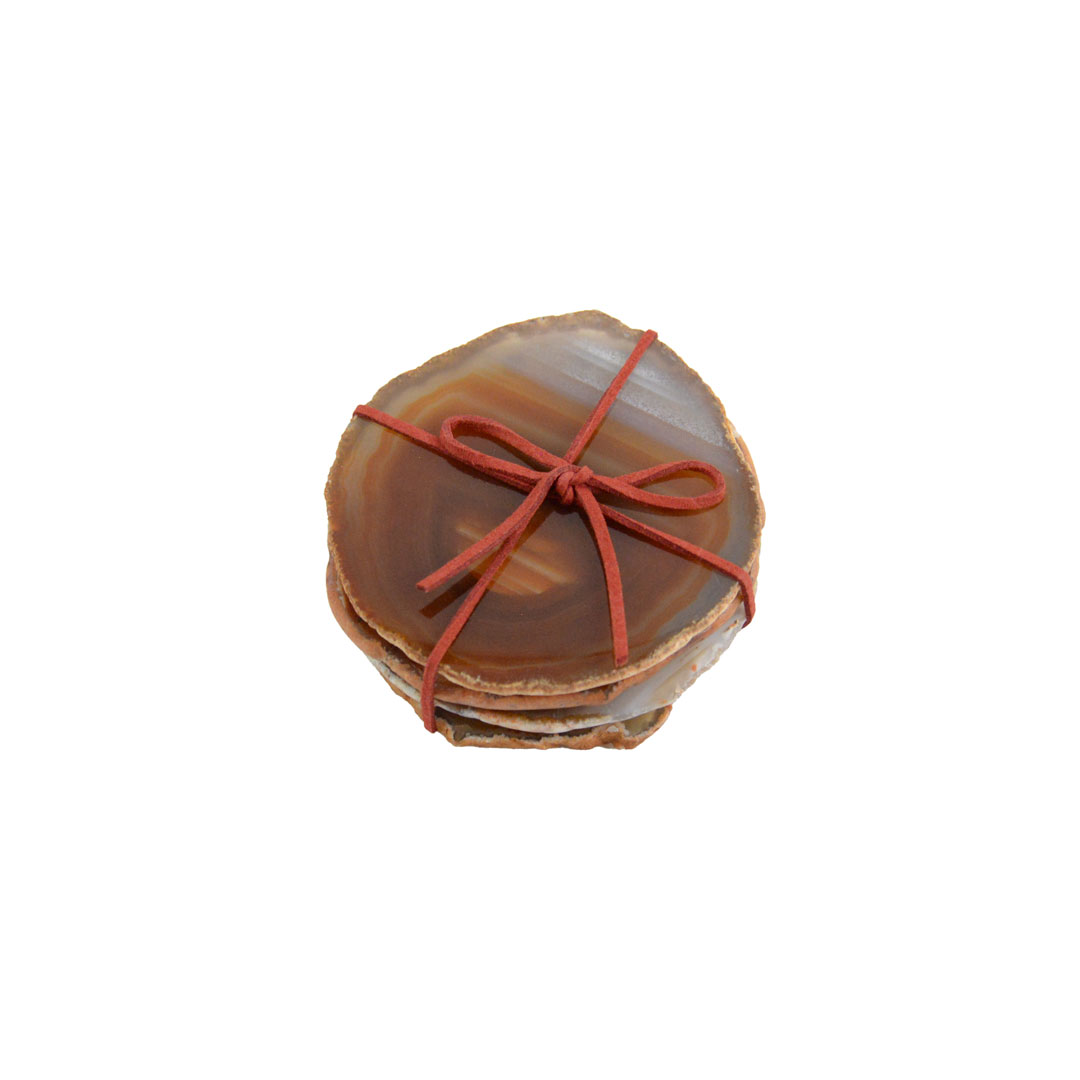 Agate Coaster Set of 4