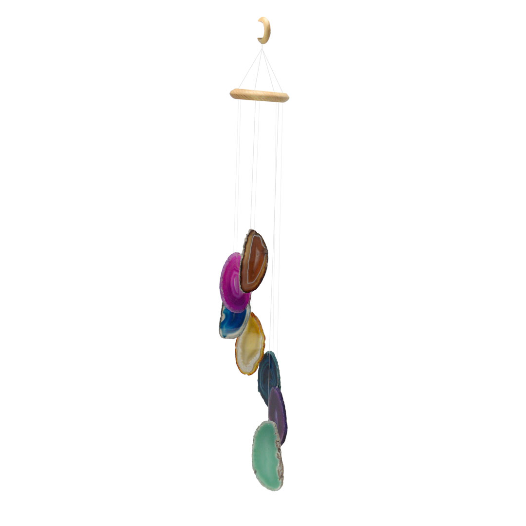 7 Slice Agate Wind Chime
