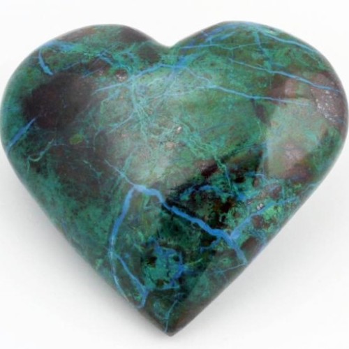 Chrysocolla Heart