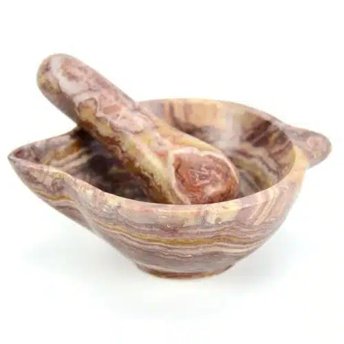 Marble Mortar and Pestle