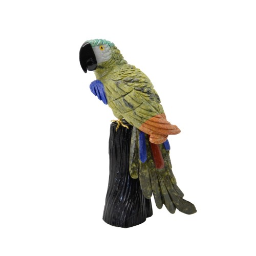 7" Stone Parrot