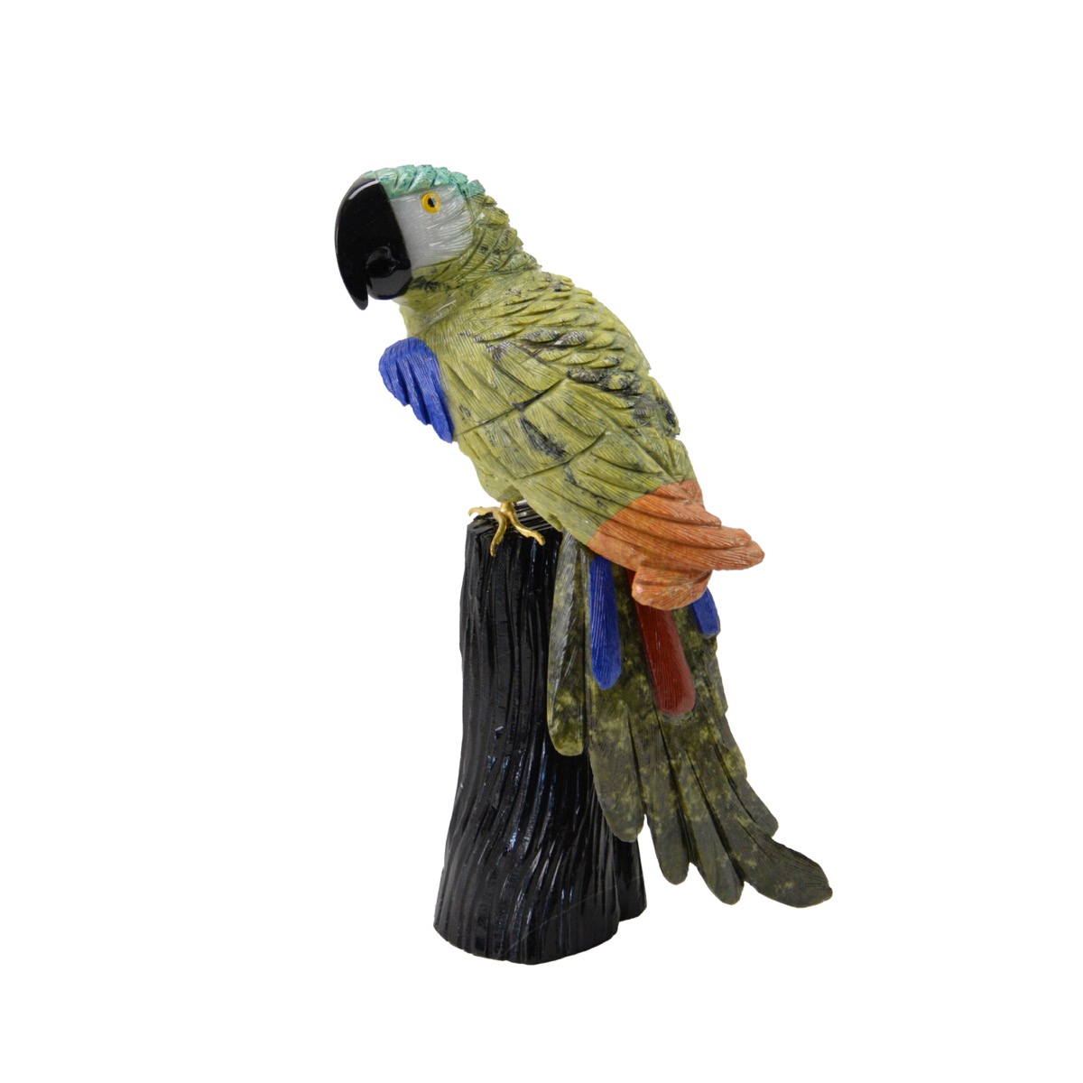 7" Stone Parrot