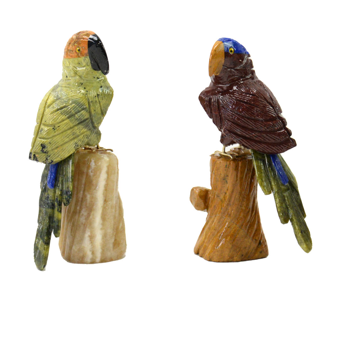 5" Stone Parrot
