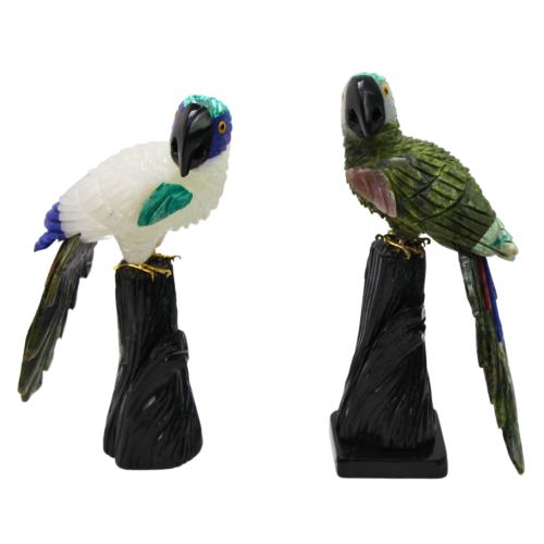 13" Stone Parrot