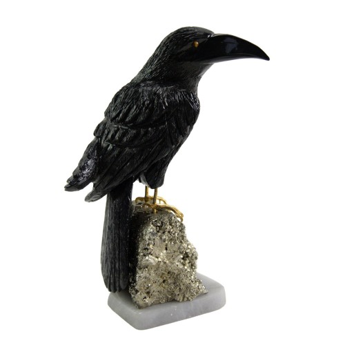 10" Black Onyx Raven