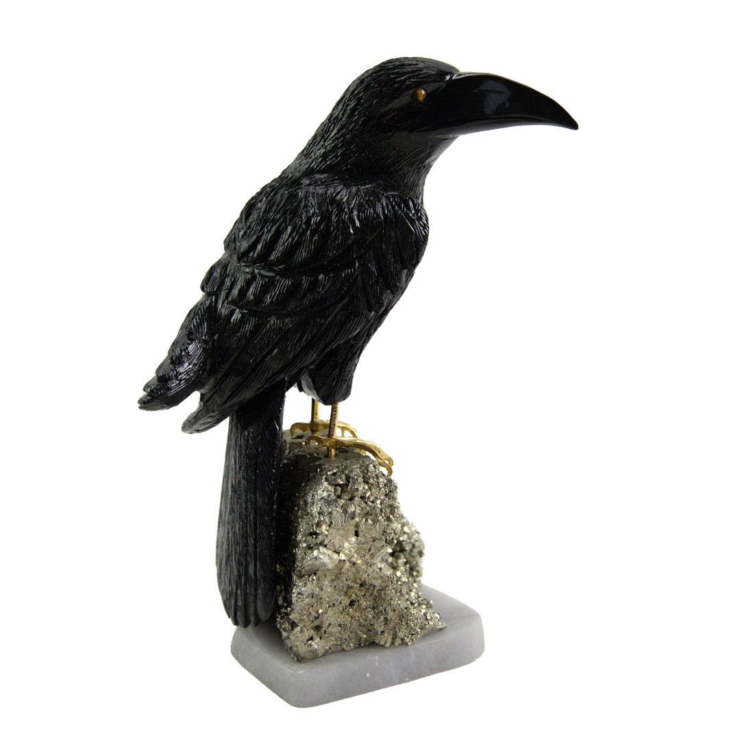10" Black Onyx Raven