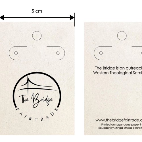 Custom Earring Card