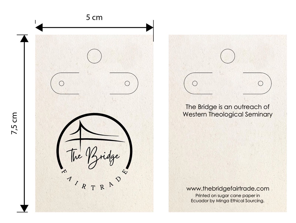 Custom Earring Card