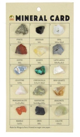 Mineral Card - S