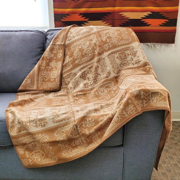 Alpaca Blend Throw Blanket - S