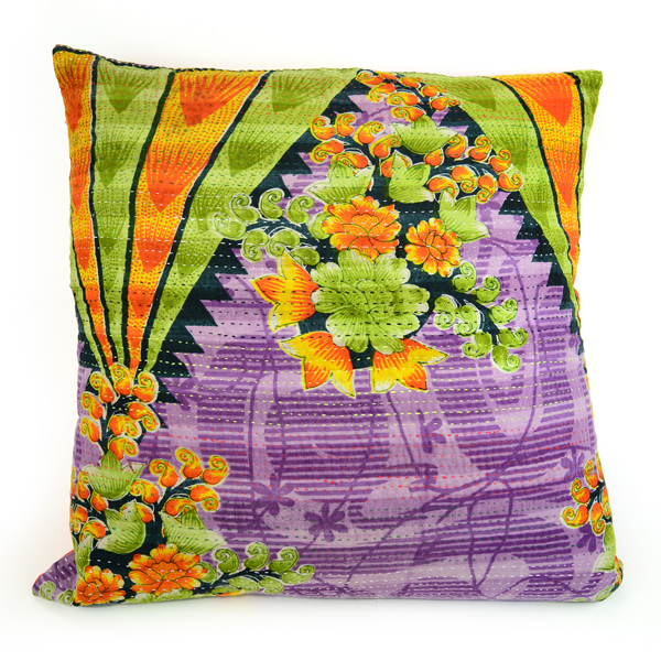 Kantha Pillow - L