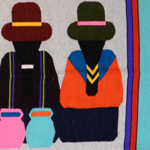 25"x73" Ecuadorian Wool Tapestry - M