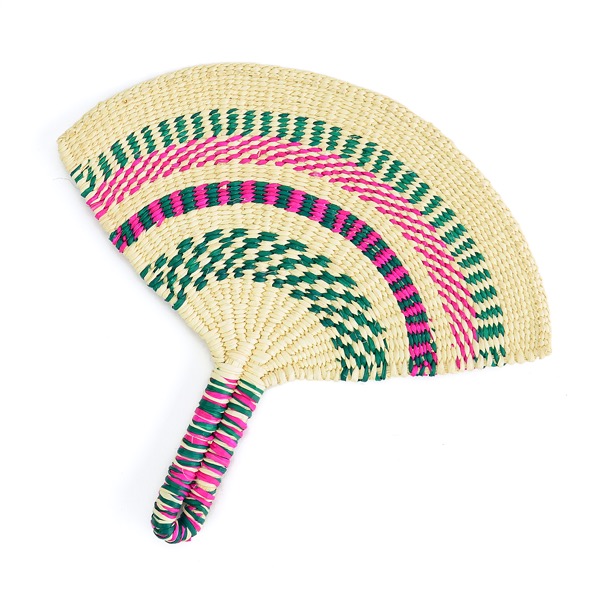 Straw Hand Fan