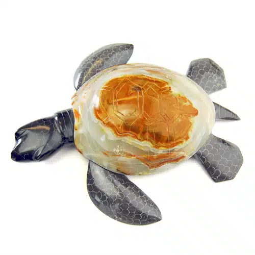 Display Marble/Onyx Stone Turtle - S