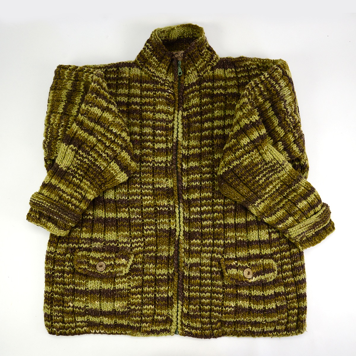 Ribbed Pistachio Sweater