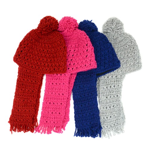 Wide Earflap Hat Bundle