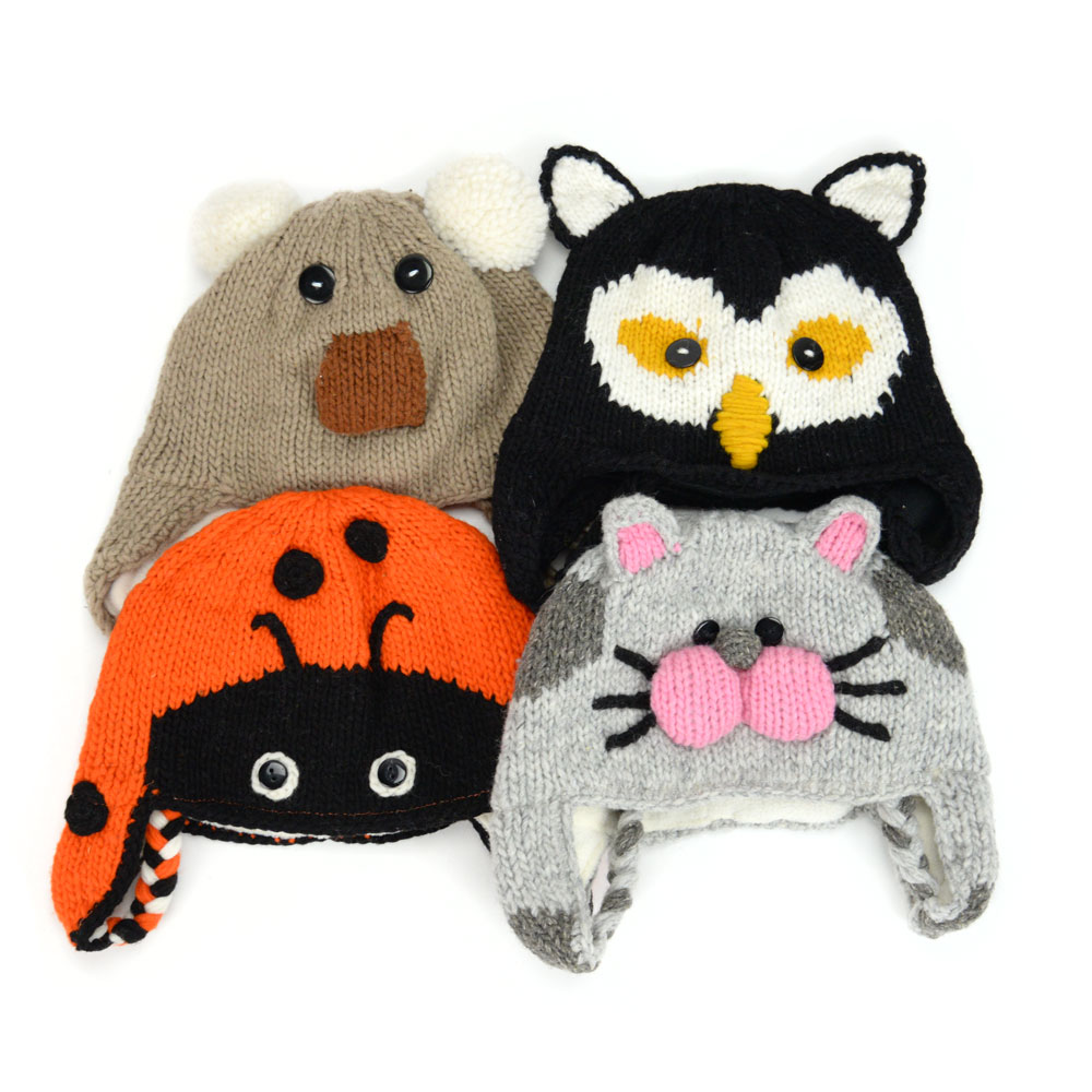 Animal Hat Bundles of 4