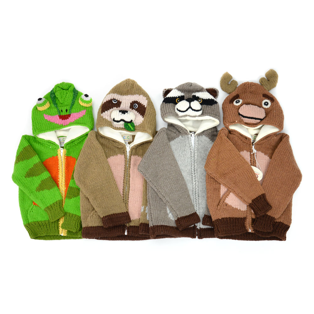 Animal Sweater Bundle of 4