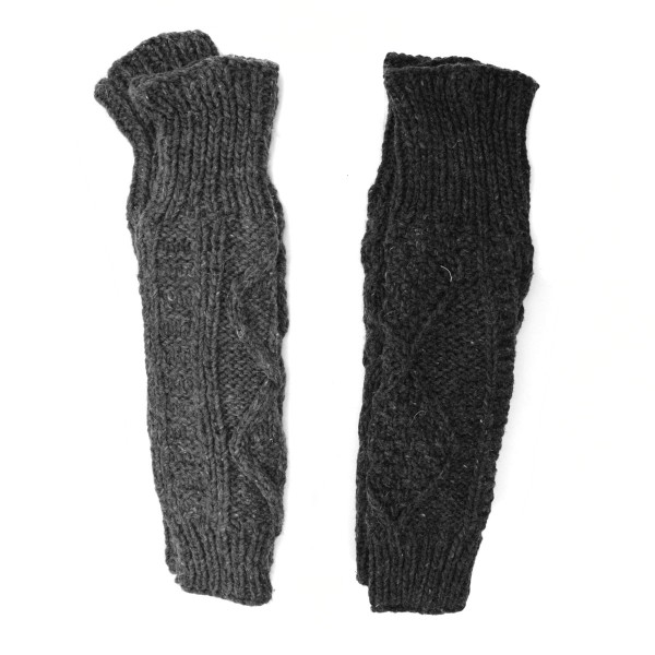 Alpaca Cabled Legwarmers Bundle of 2