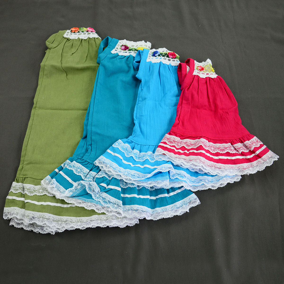 Cotton Girl's Dress Bundle