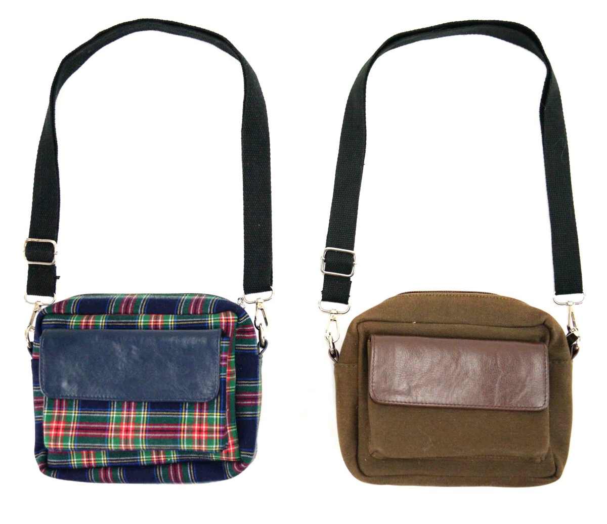 Purse with Leather Pocket (Bundle of 2)