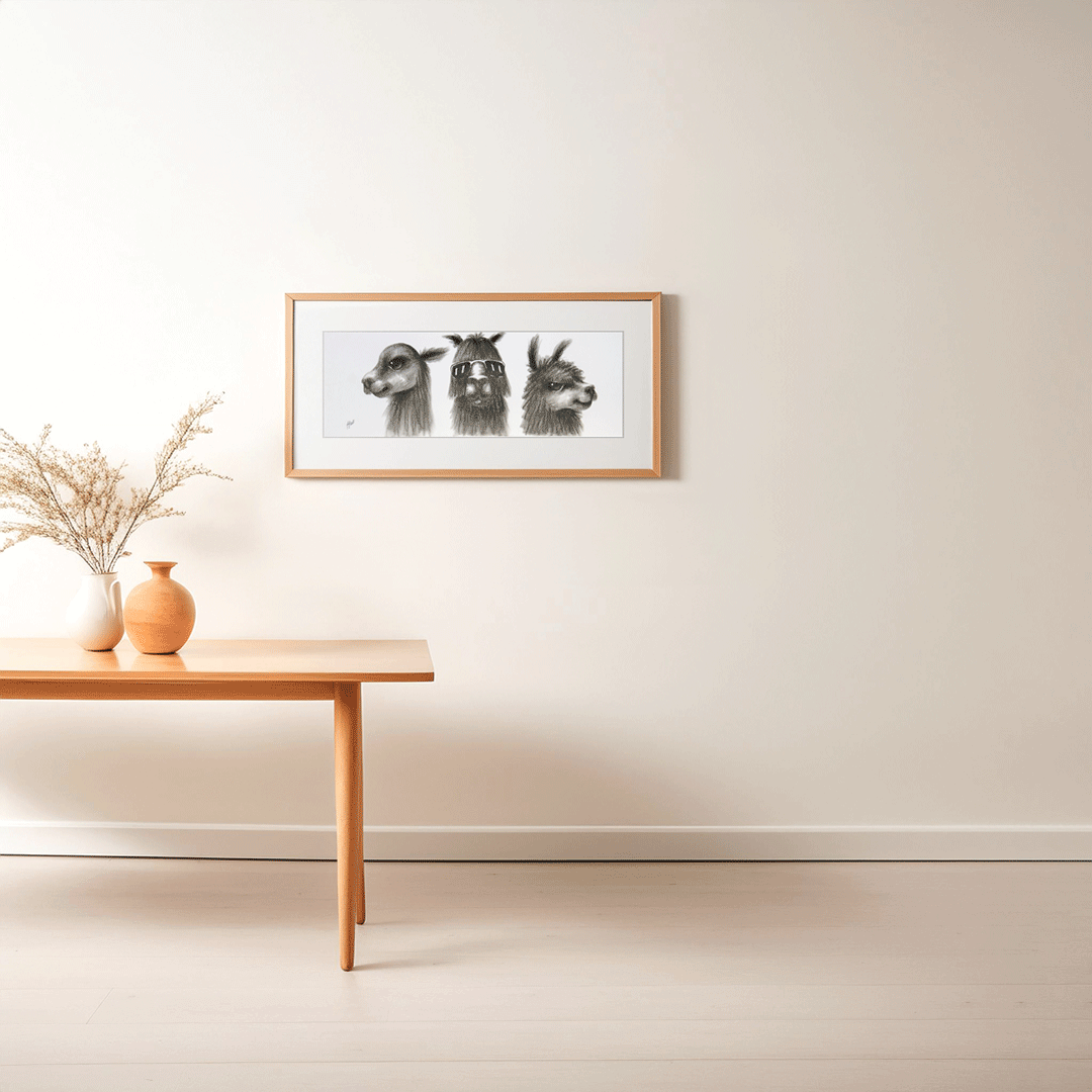Artwork unframed