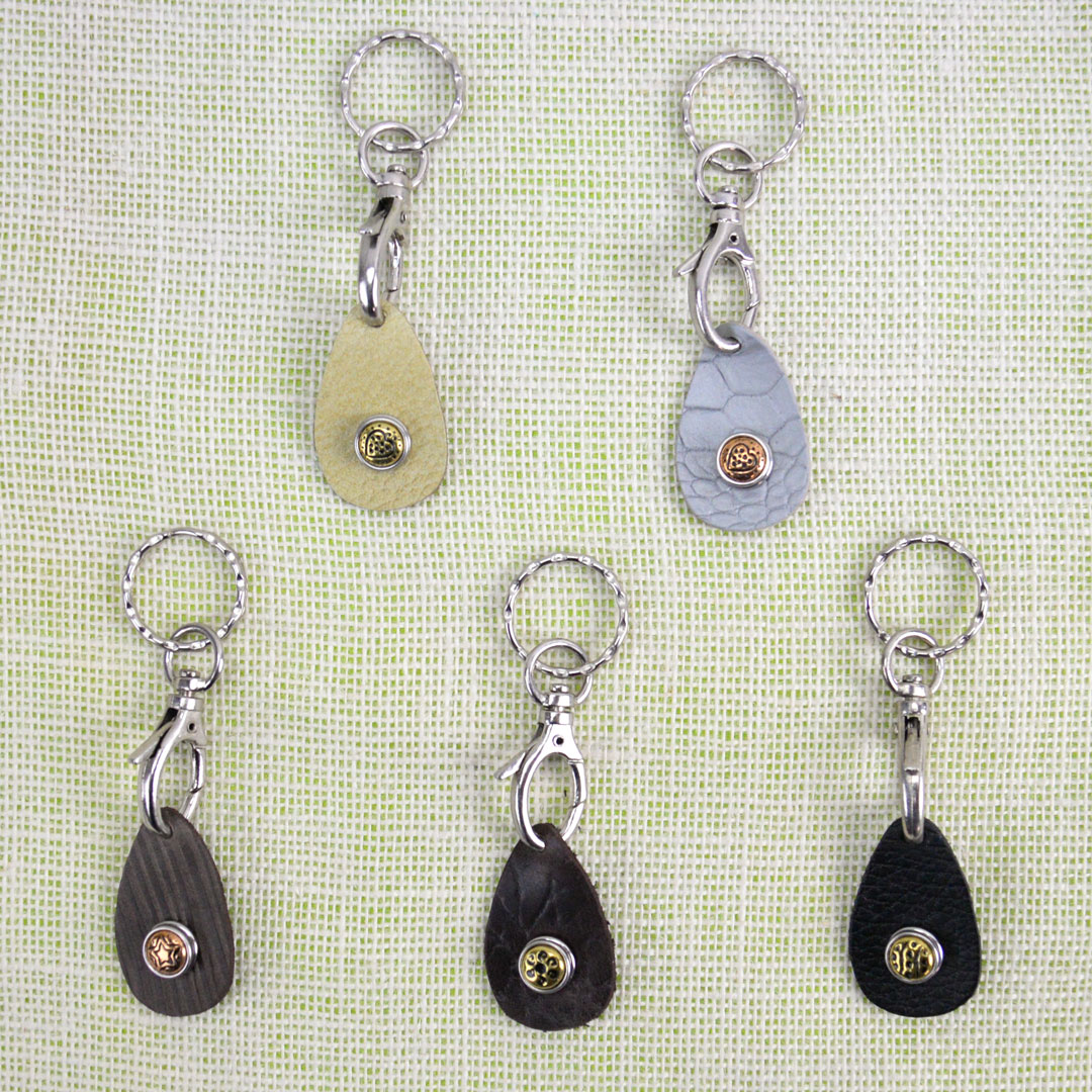 Snap Button Keychain (Bundle of 5)