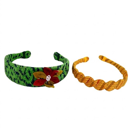 Sari Wrapped Headband Bundle