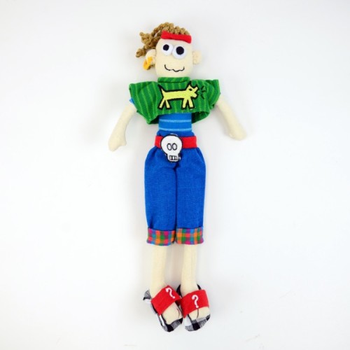 Plush Pirate Doll