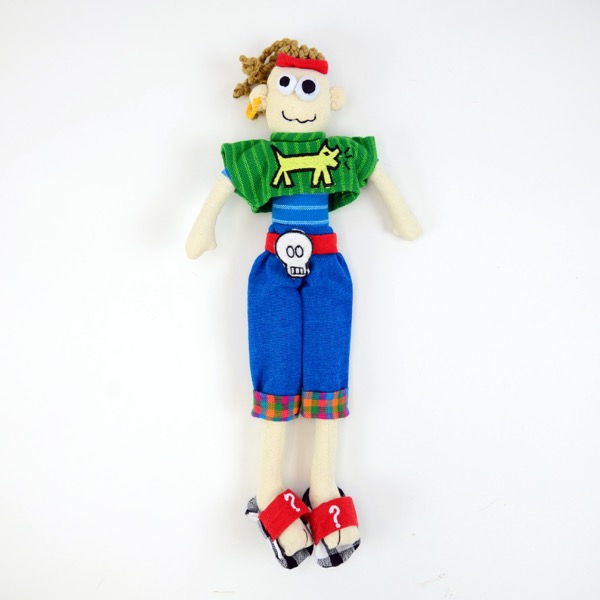 Plush Pirate Doll